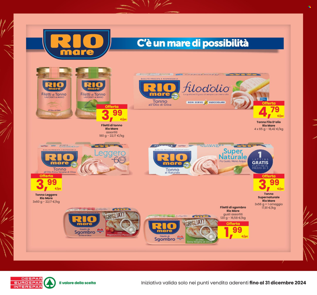 Volantino Eurospar - 1/12/2024 - 31/12/2024. Pagina 10