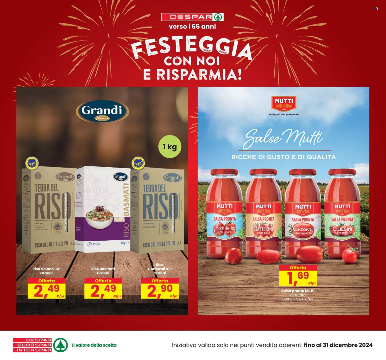Volantino Eurospar - 1/12/2024 - 31/12/2024. Pagina 14