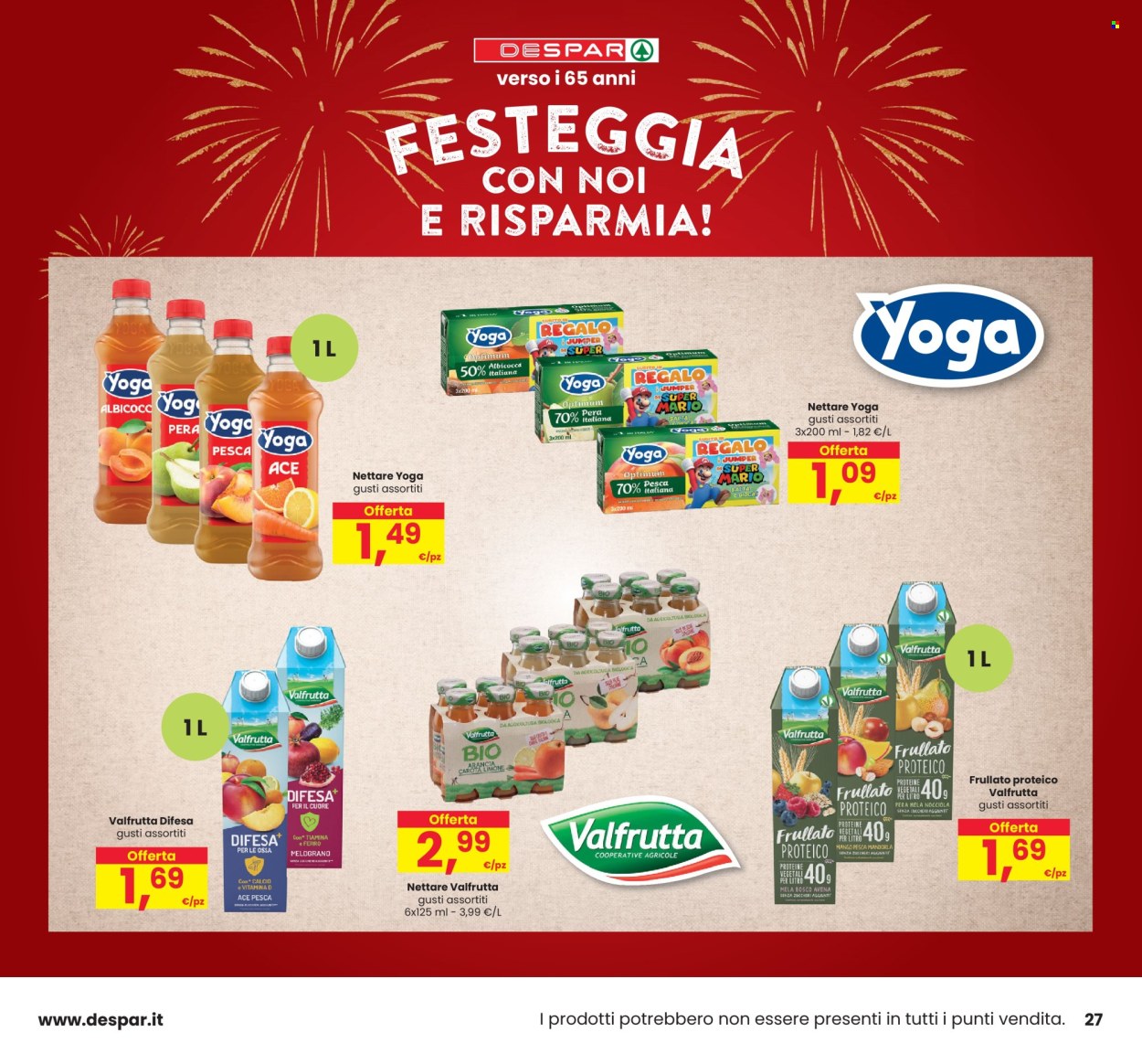 Volantino Eurospar - 1/12/2024 - 31/12/2024. Pagina 27