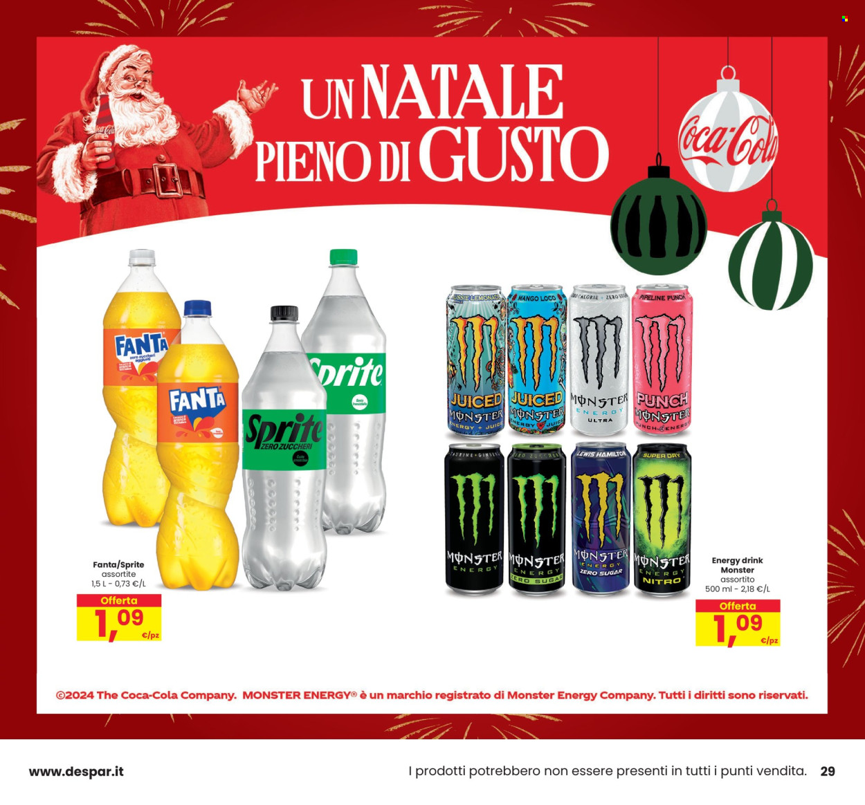 Volantino Eurospar - 1/12/2024 - 31/12/2024. Pagina 29