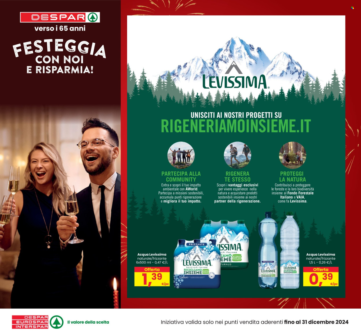 Volantino Eurospar - 1/12/2024 - 31/12/2024. Pagina 30