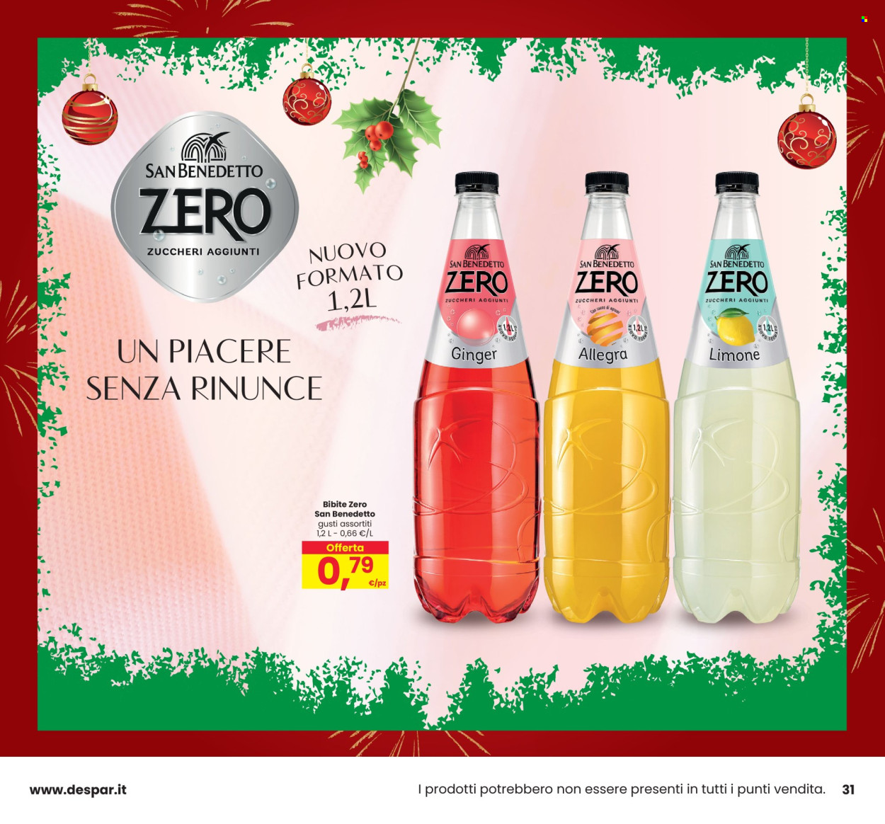 Volantino Eurospar - 1/12/2024 - 31/12/2024. Pagina 31