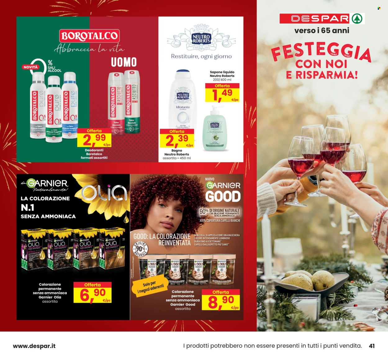 Volantino Eurospar - 1/12/2024 - 31/12/2024. Pagina 41