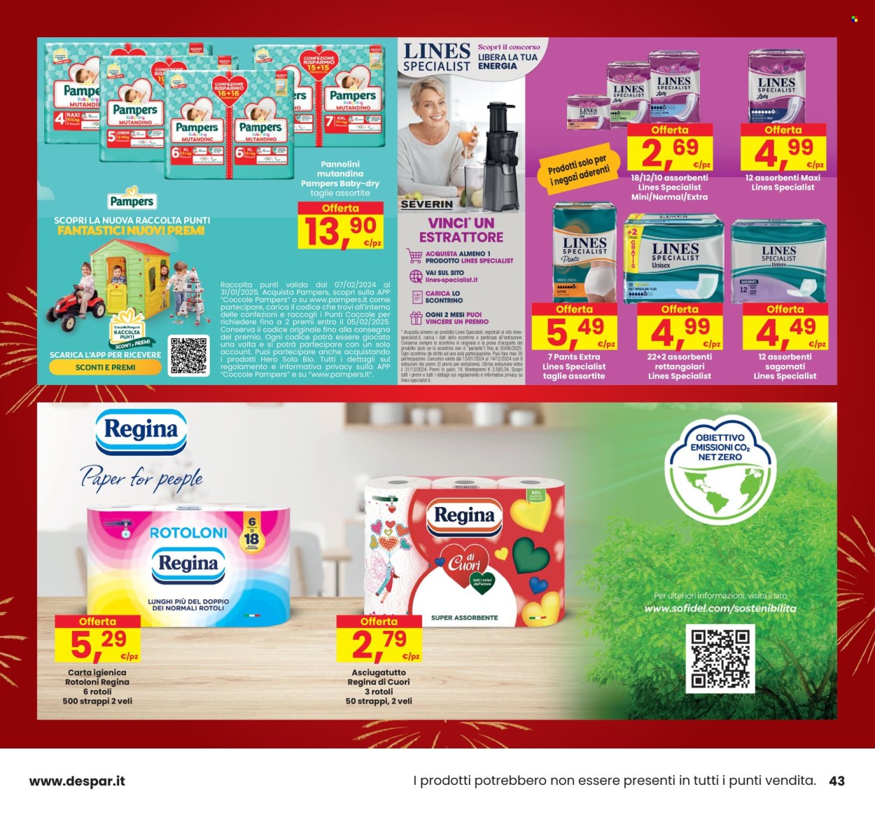 Volantino Eurospar - 1/12/2024 - 31/12/2024. Pagina 43
