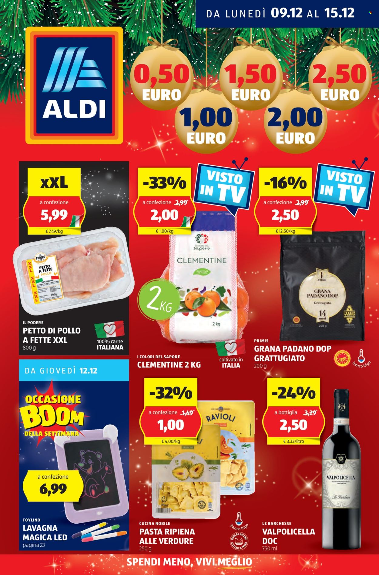 Volantino Aldi - 9/12/2024 - 15/12/2024. Pagina 1