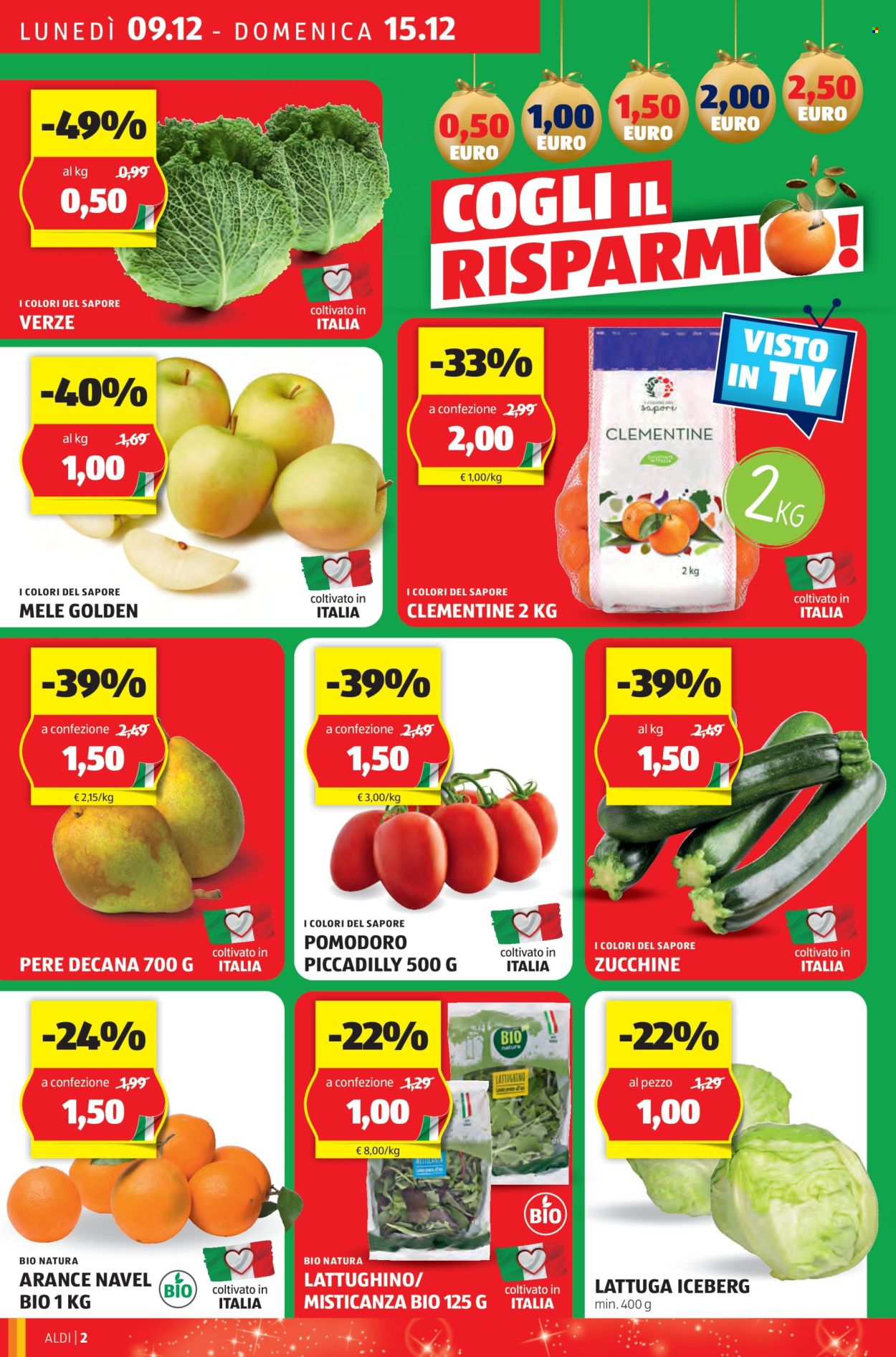 Leták Aldi - 9.12.2024 - 15.12.2024. Strana 2