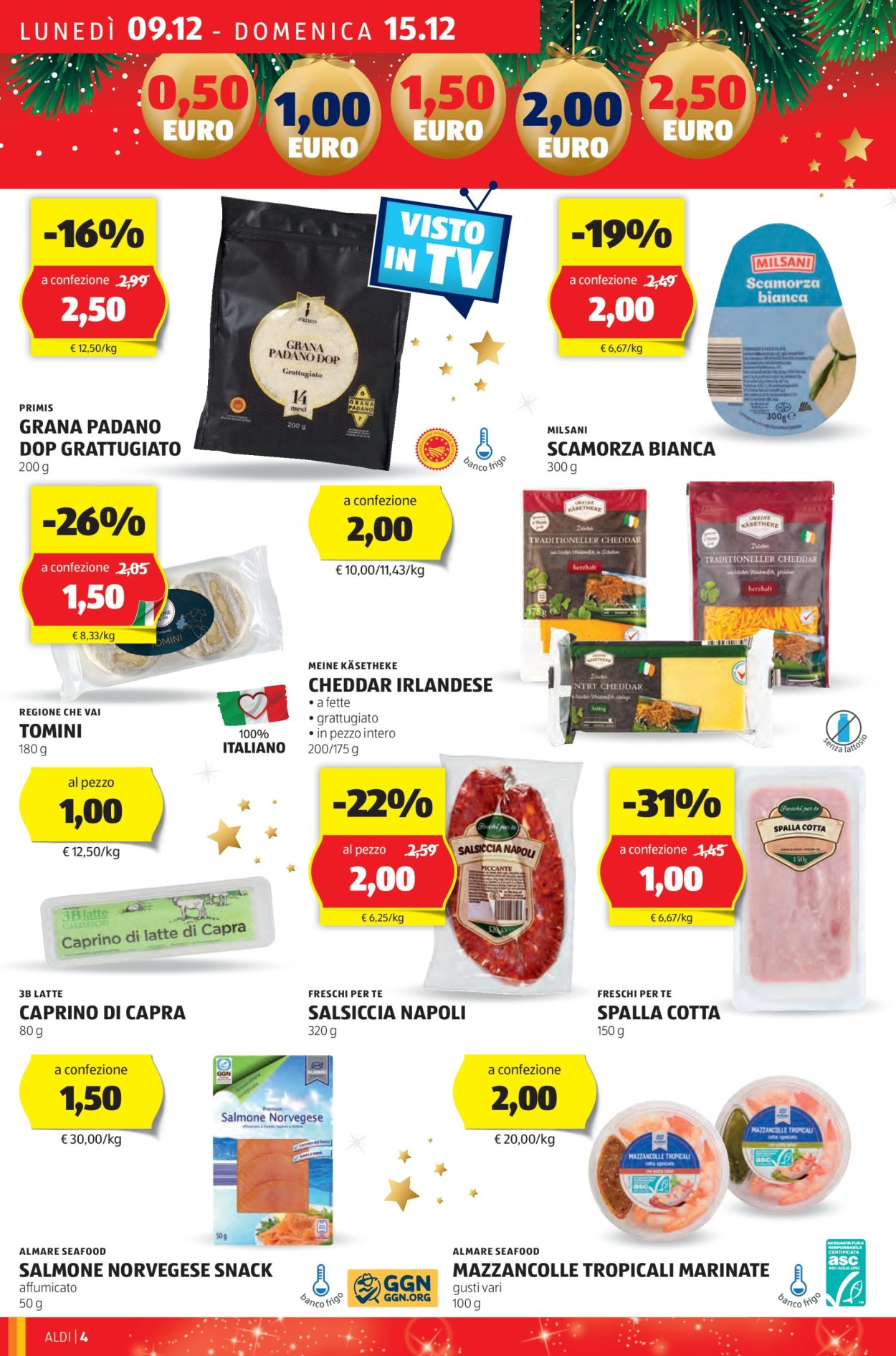 Leták Aldi - 9.12.2024 - 15.12.2024. Strana 4