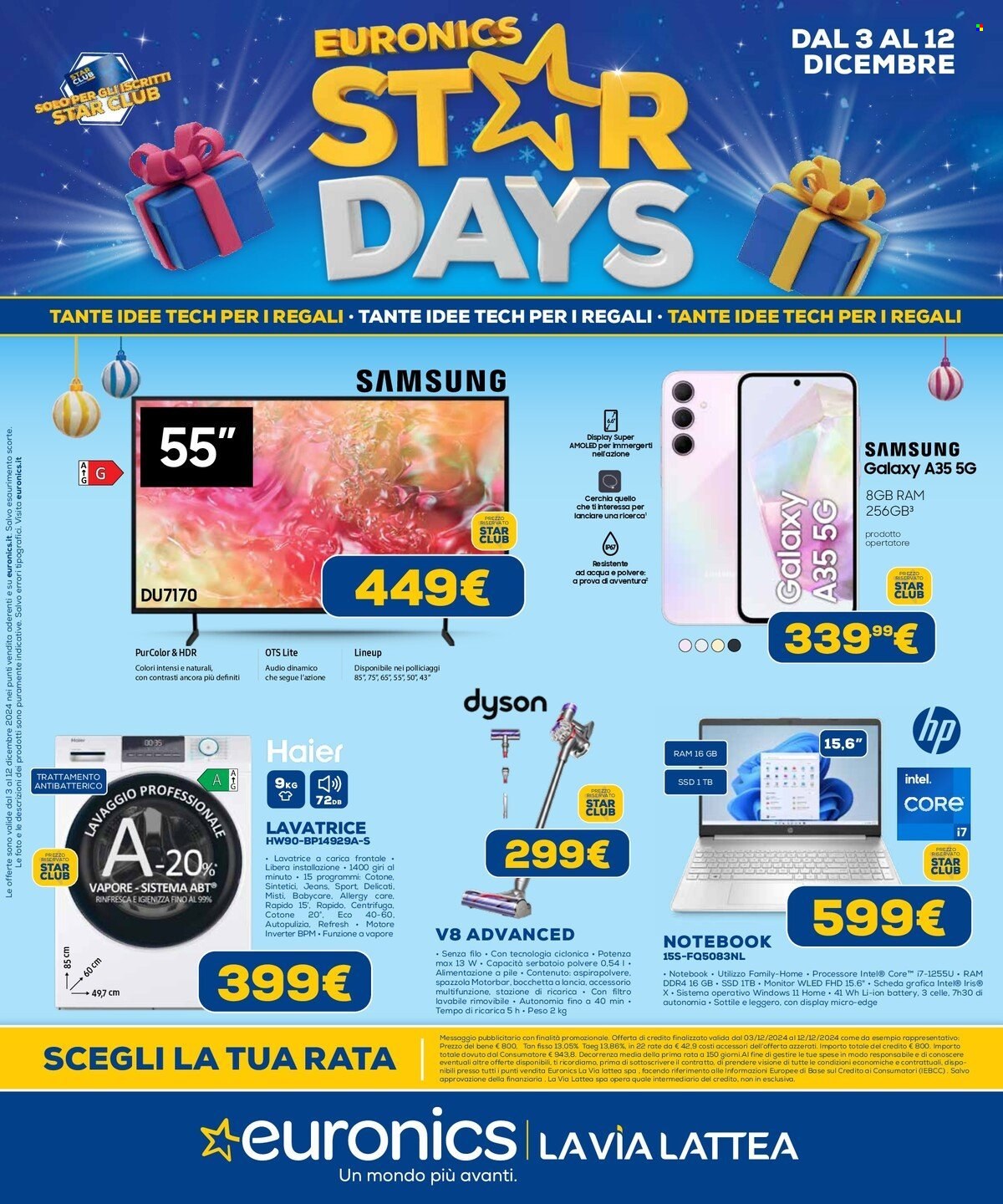 Leták Euronics - 3.12.2024 - 12.12.2024. Strana 1