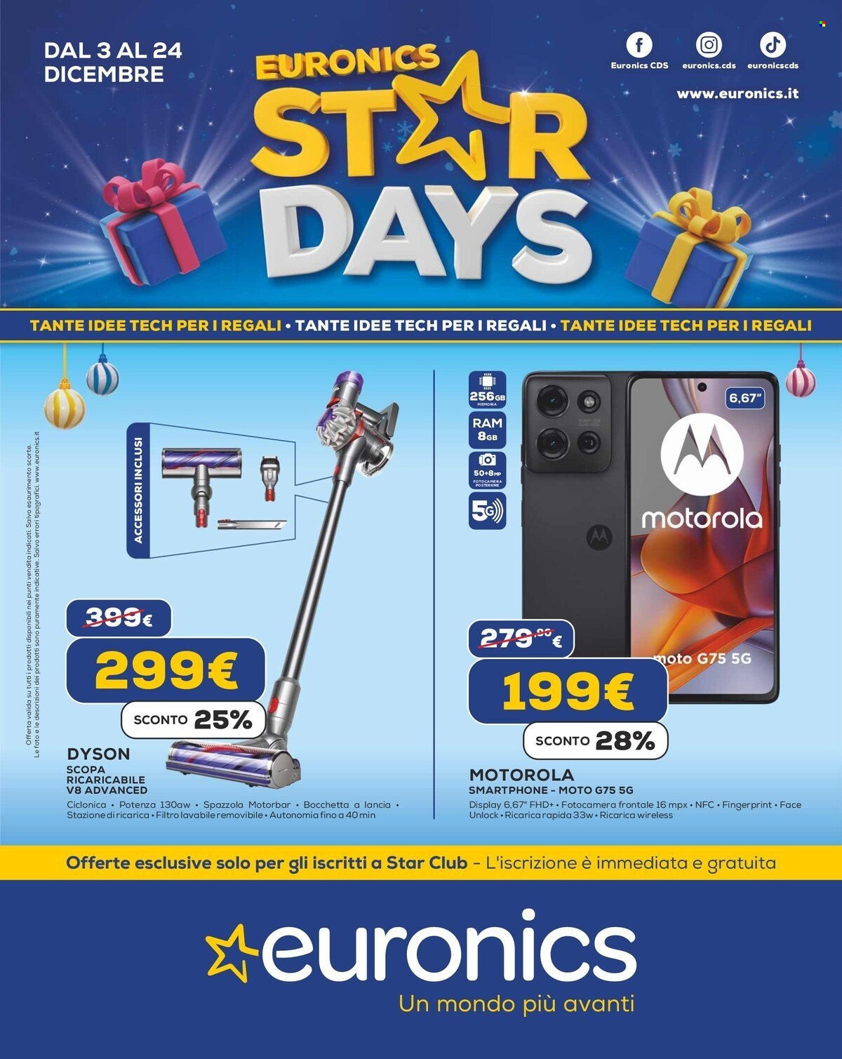 Leták Euronics - 3.12.2024 - 24.12.2024. Strana 1