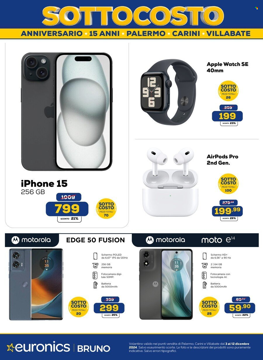 Volantino Euronics - 3/12/2024 - 12/12/2024. Pagina 2