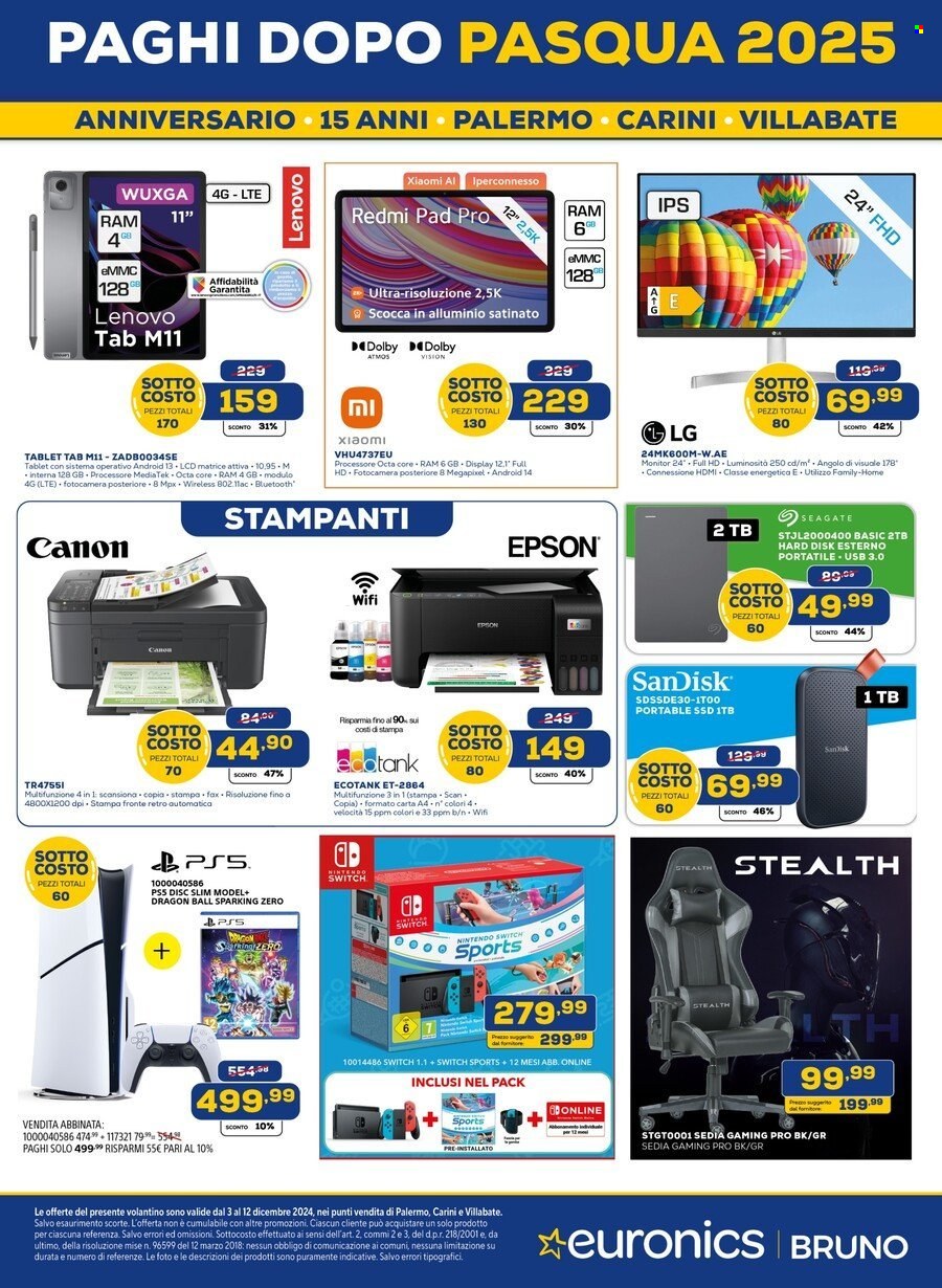 Volantino Euronics - 3/12/2024 - 12/12/2024. Pagina 5