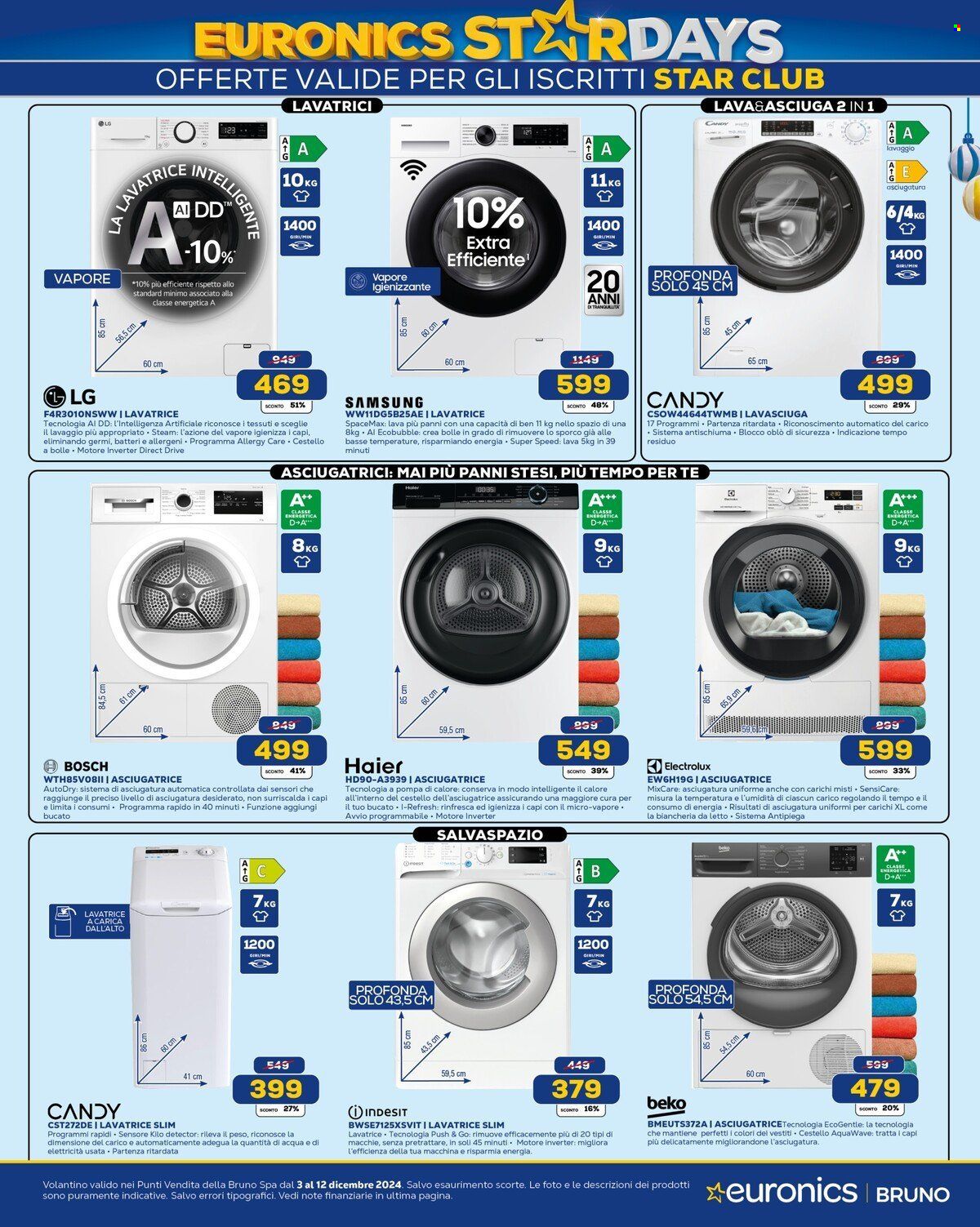 Volantino Euronics - 3/12/2024 - 12/12/2024. Pagina 12