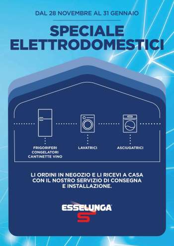 Volantino Esselunga - 28/11/2024 - 31/1/2025.