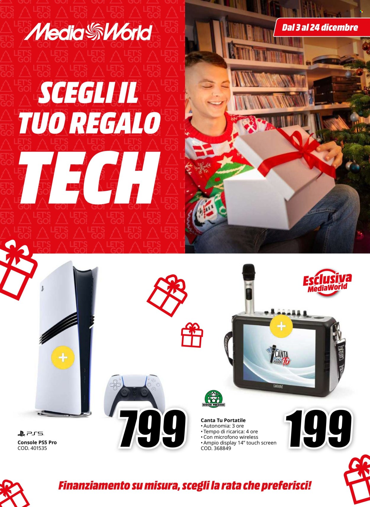 Leták MediaWorld - 3.12.2024 - 24.12.2024. Strana 1
