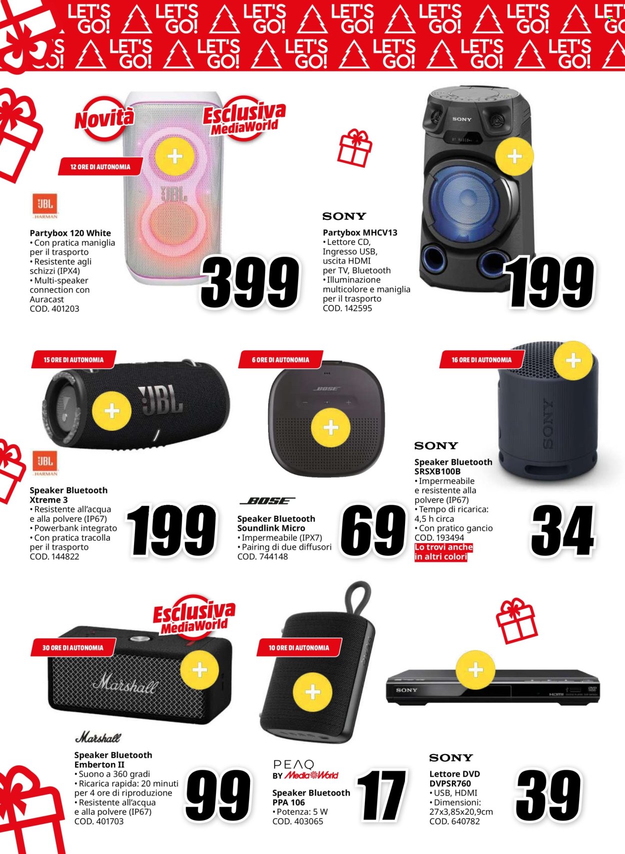 Volantino MediaWorld - 3/12/2024 - 24/12/2024. Pagina 16