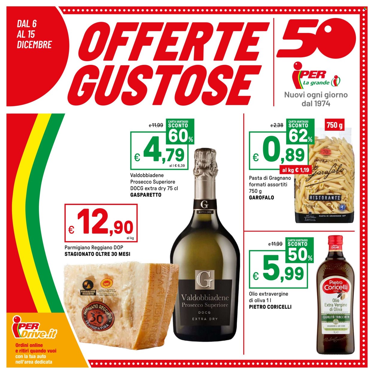 Volantino Iper, La grande i - 6/12/2024 - 15/12/2024. Pagina 1