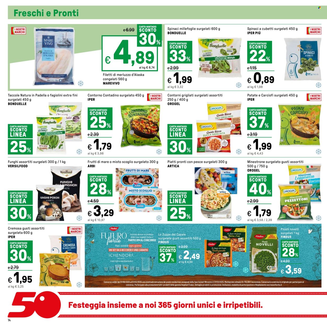 Volantino Iper, La grande i - 6/12/2024 - 15/12/2024. Pagina 14