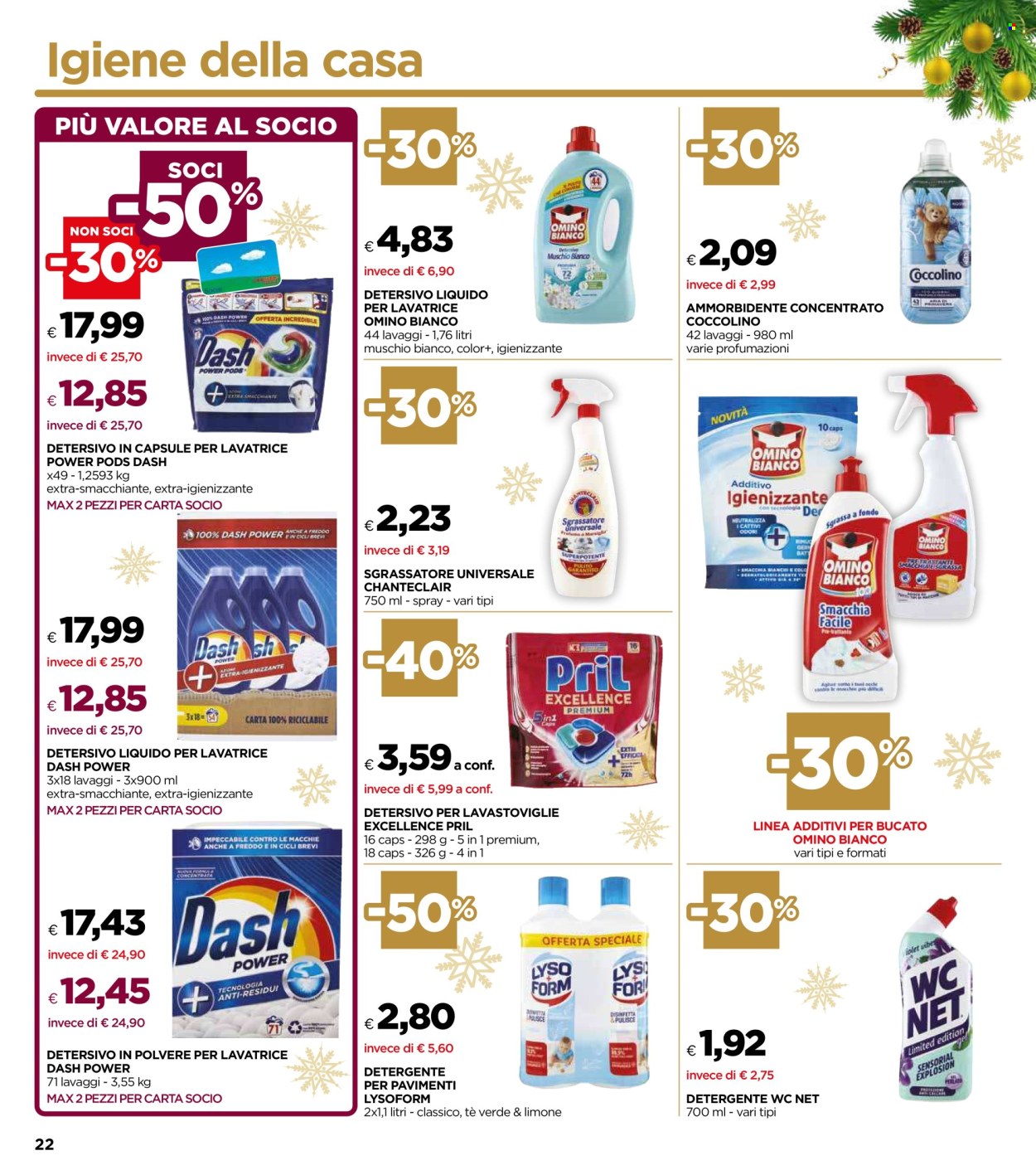 Leták Coop - 3.12.2024 - 10.12.2024. Strana 22