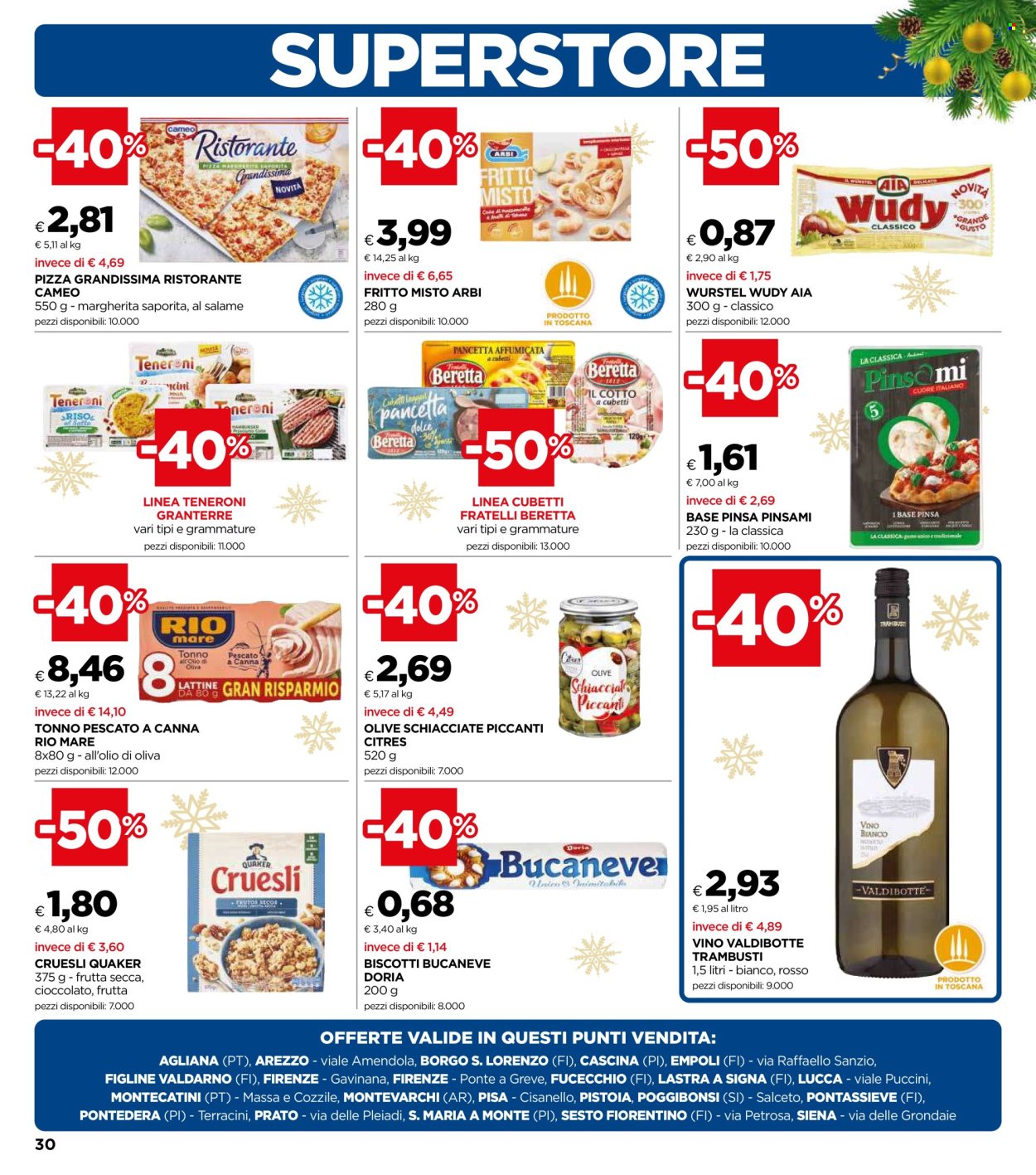 Leták Coop - 3.12.2024 - 10.12.2024. Strana 30