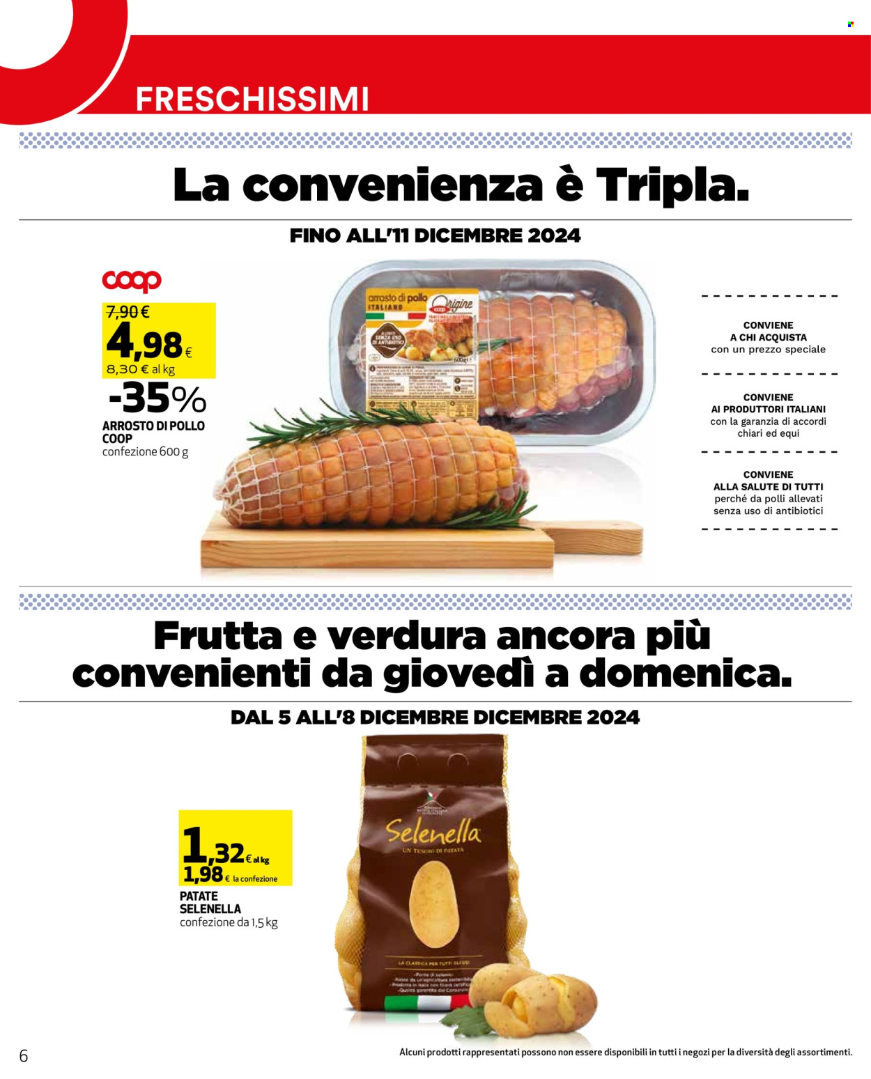 Leták Coop - 6.12.2024 - 11.12.2024. Strana 6