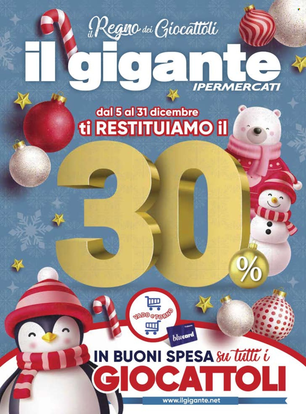 Volantino Il Gigante - 5/12/2024 - 31/12/2024. Pagina 1