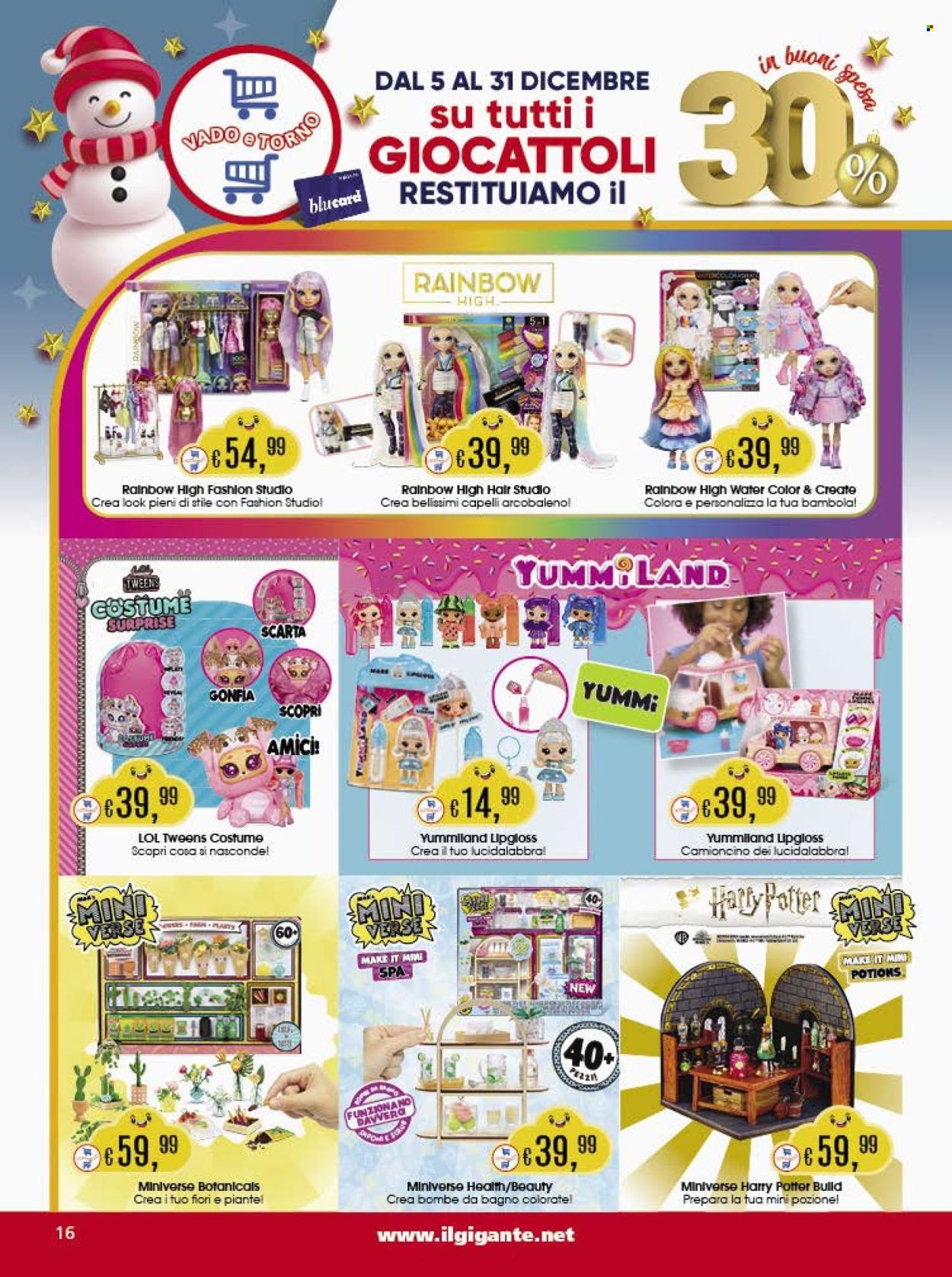 Volantino Il Gigante - 5/12/2024 - 31/12/2024. Pagina 16