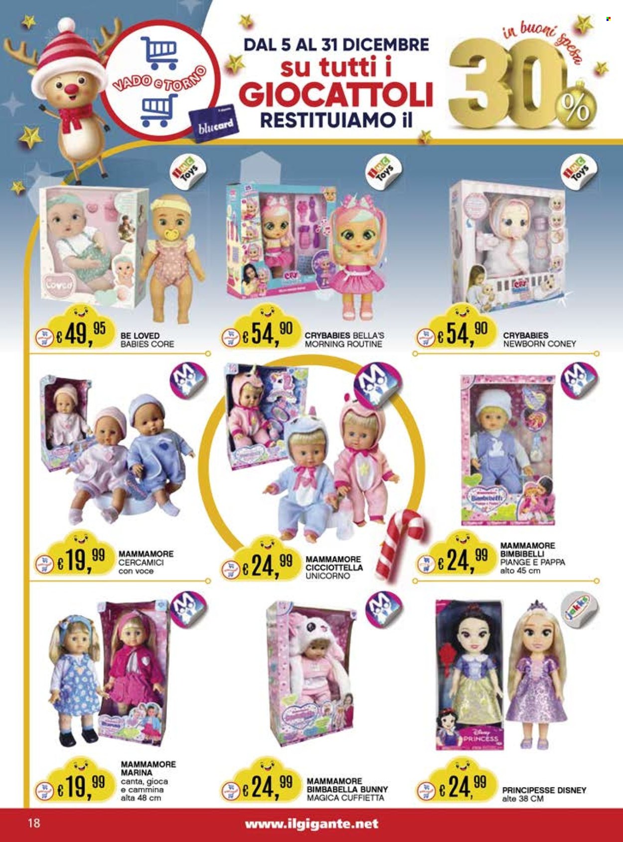 Leták Il Gigante - 5.12.2024 - 31.12.2024. Strana 18