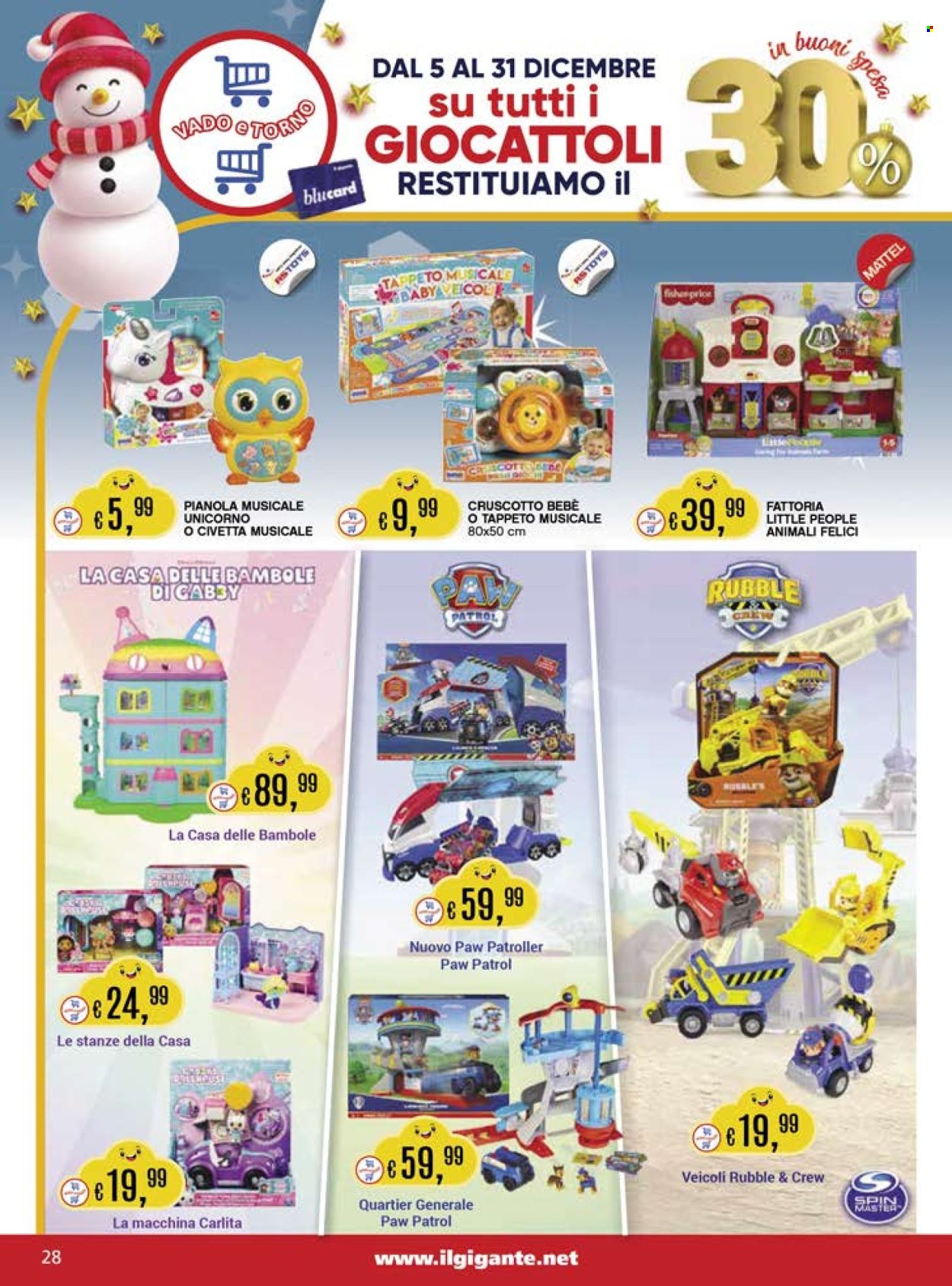 Volantino Il Gigante - 5/12/2024 - 31/12/2024. Pagina 28