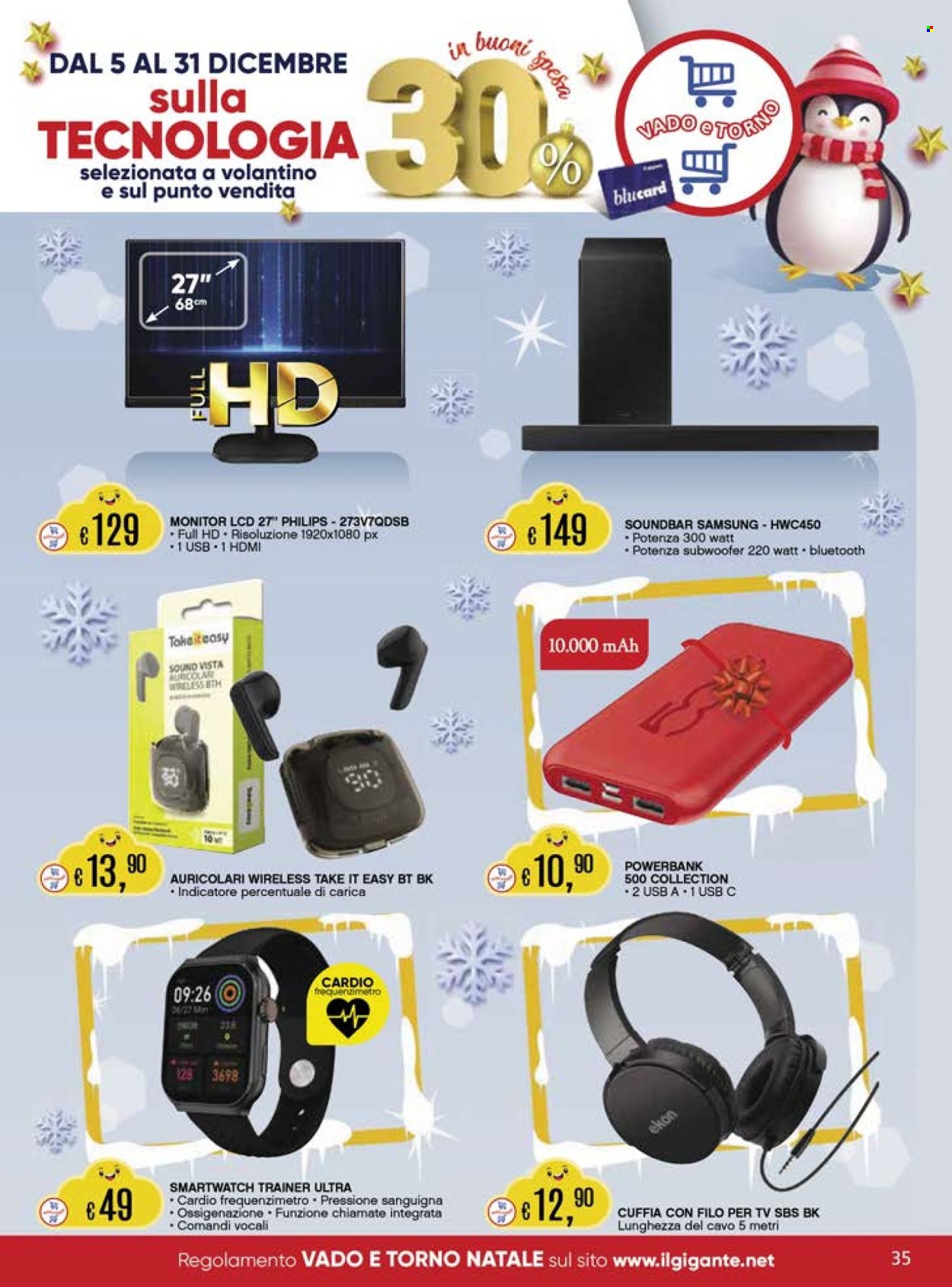 Volantino Il Gigante - 5/12/2024 - 31/12/2024. Pagina 35