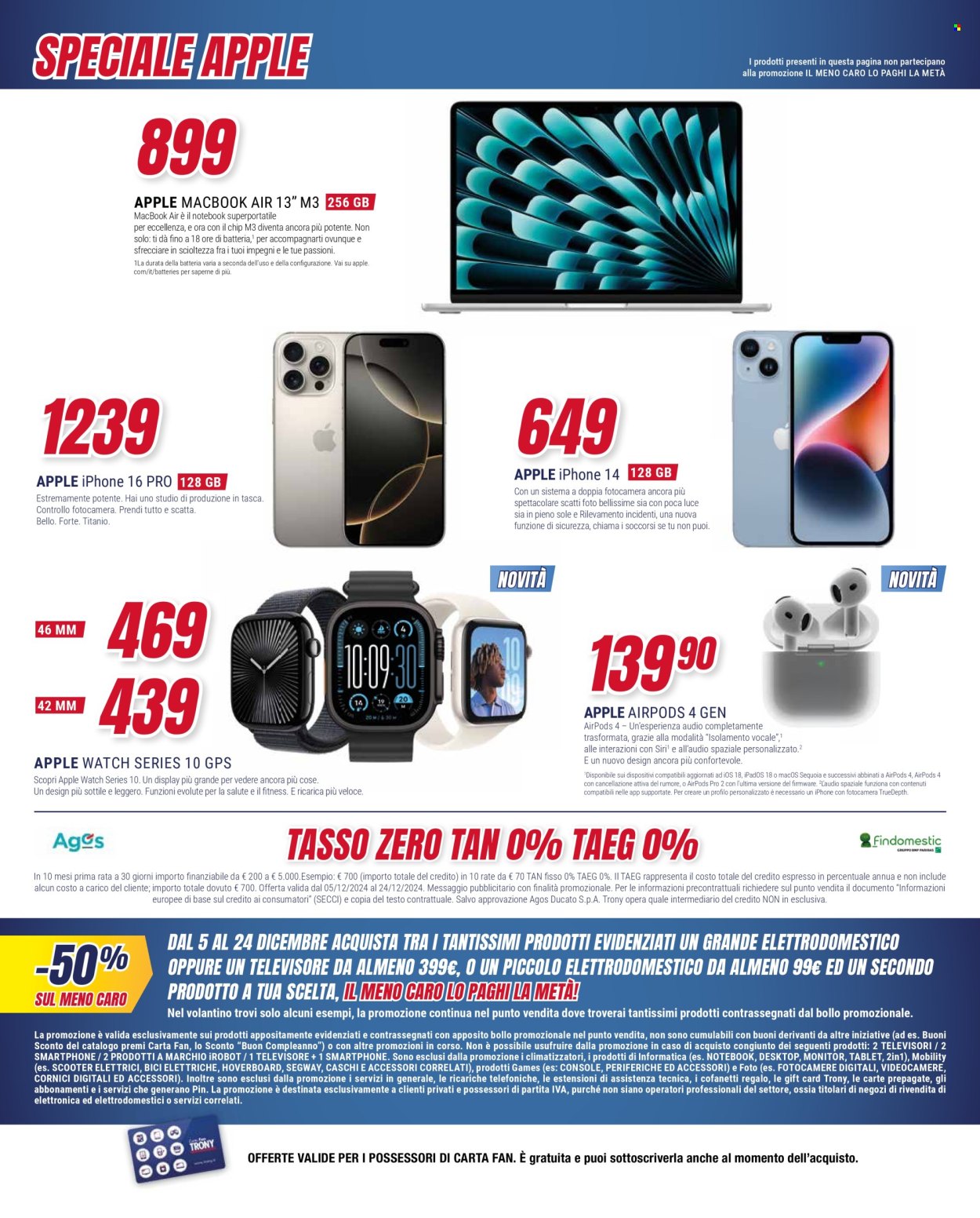 Volantino Trony - 5/12/2024 - 24/12/2024. Pagina 29
