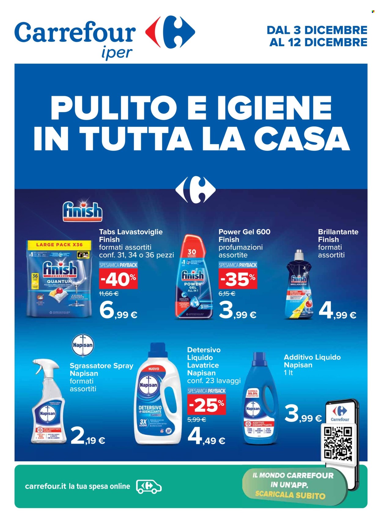 Volantino Carrefour - 3/12/2024 - 12/12/2024. Pagina 1