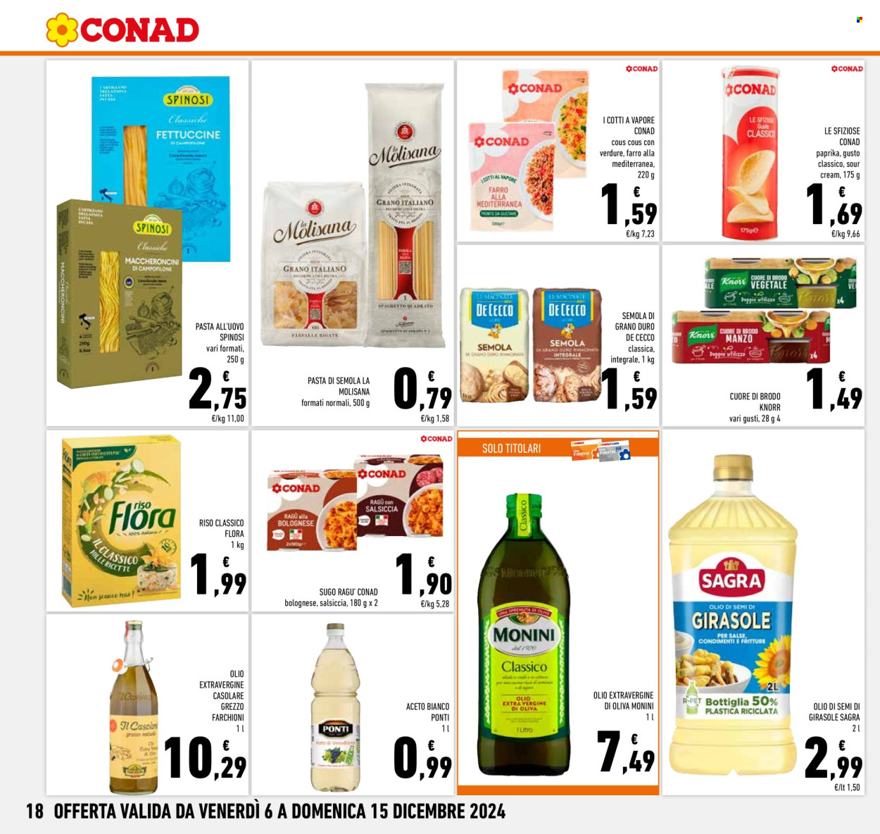 Leták Conad - 6.12.2024 - 15.12.2024. Strana 18