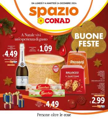 Volantino Spazio Conad - 9/12/2024 - 24/12/2024.