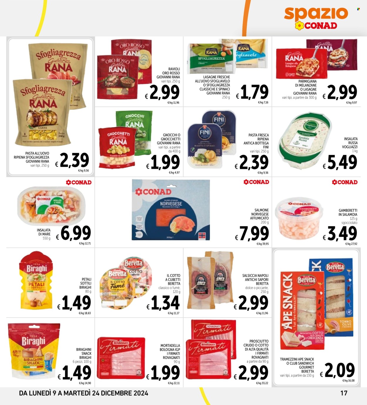 Leták Spazio Conad - 9.12.2024 - 24.12.2024. Strana 17