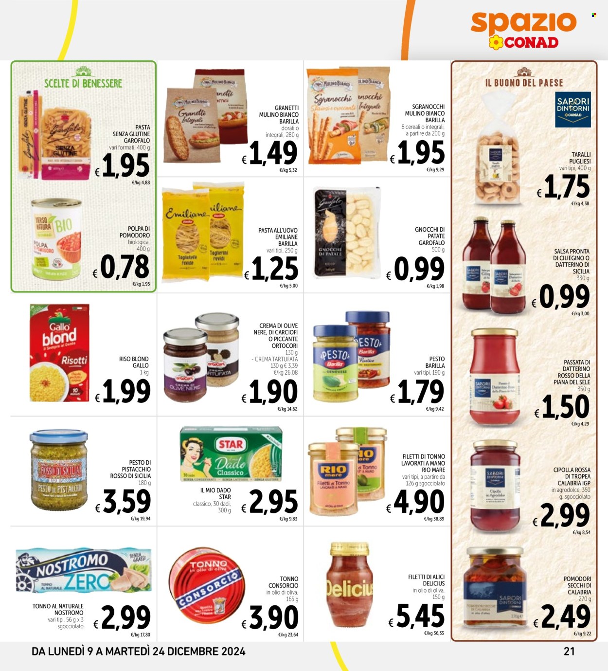 Leták Spazio Conad - 9.12.2024 - 24.12.2024. Strana 21