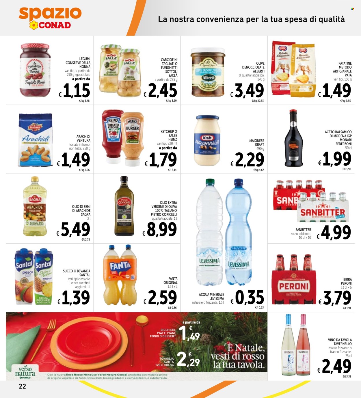 Leták Spazio Conad - 9.12.2024 - 24.12.2024. Strana 22