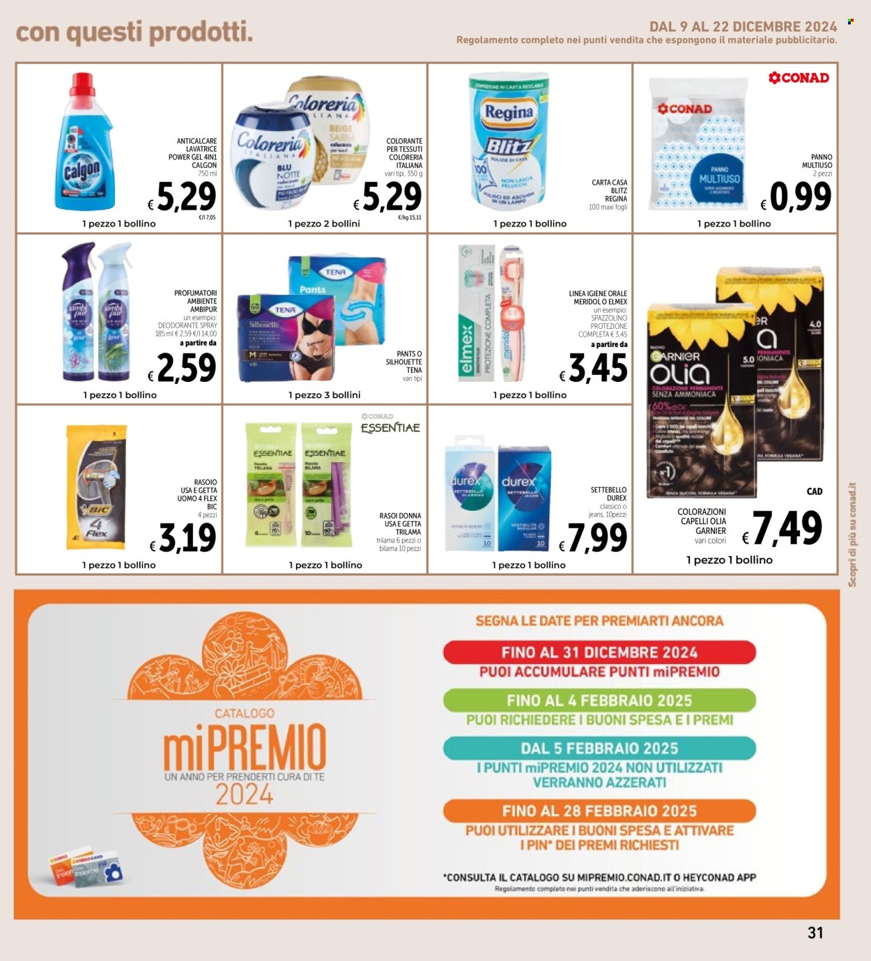 Leták Spazio Conad - 9.12.2024 - 24.12.2024. Strana 31