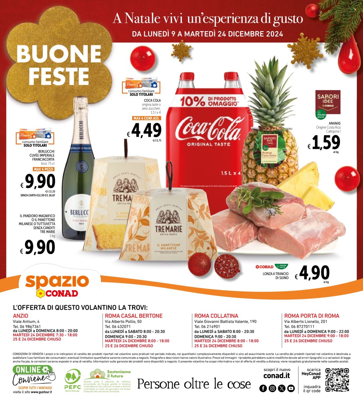 Leták Spazio Conad - 9.12.2024 - 24.12.2024. Strana 32