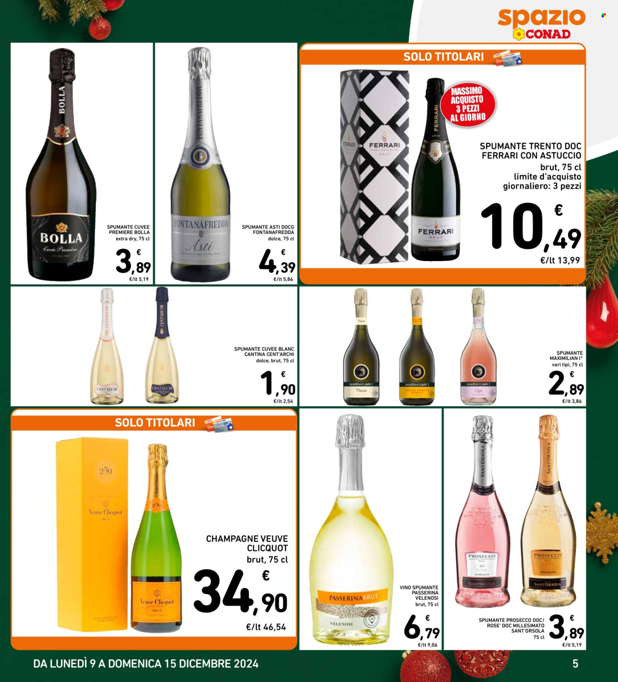 Leták Spazio Conad - 9.12.2024 - 15.12.2024. Strana 5