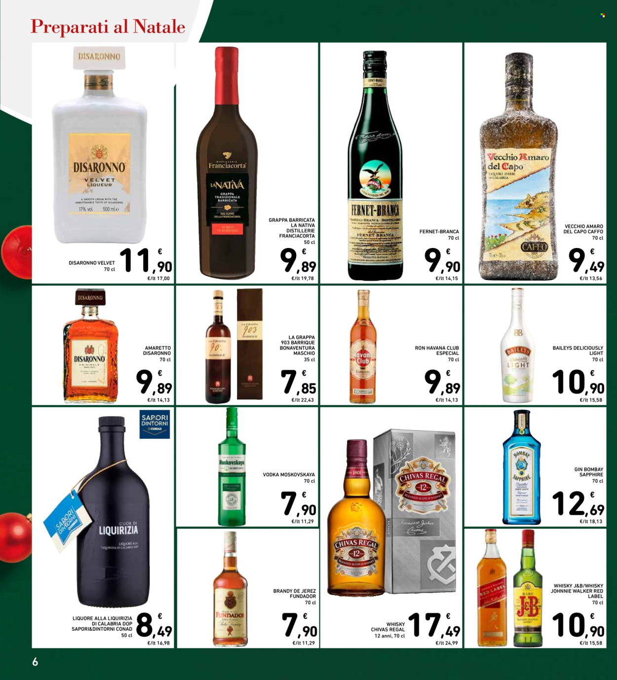 Leták Spazio Conad - 9.12.2024 - 15.12.2024. Strana 6