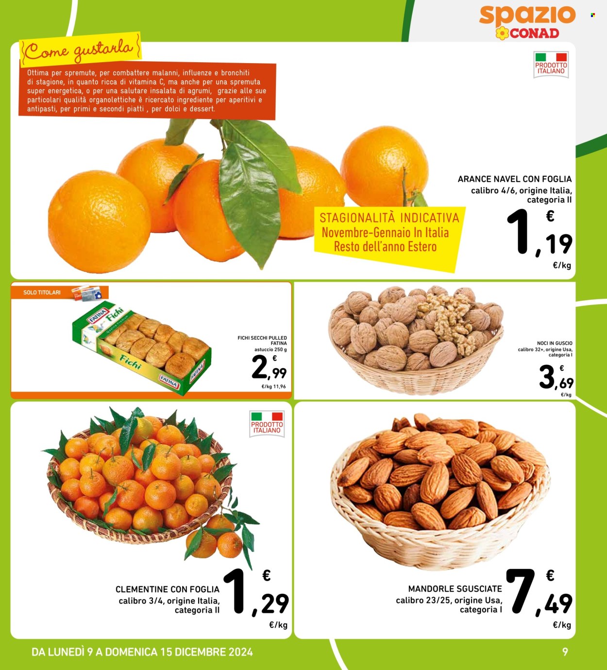 Volantino Spazio Conad - 9/12/2024 - 15/12/2024. Pagina 9