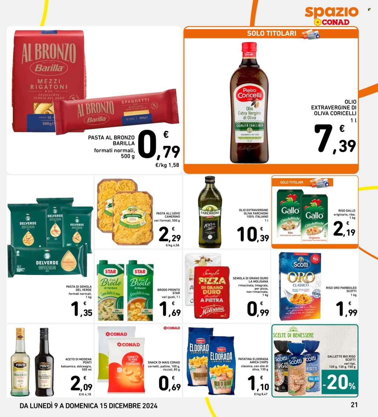 Leták Spazio Conad - 9.12.2024 - 15.12.2024. Strana 21