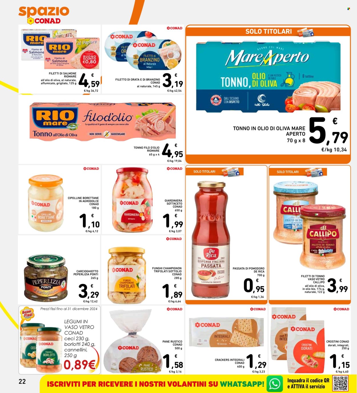Leták Spazio Conad - 9.12.2024 - 15.12.2024. Strana 22