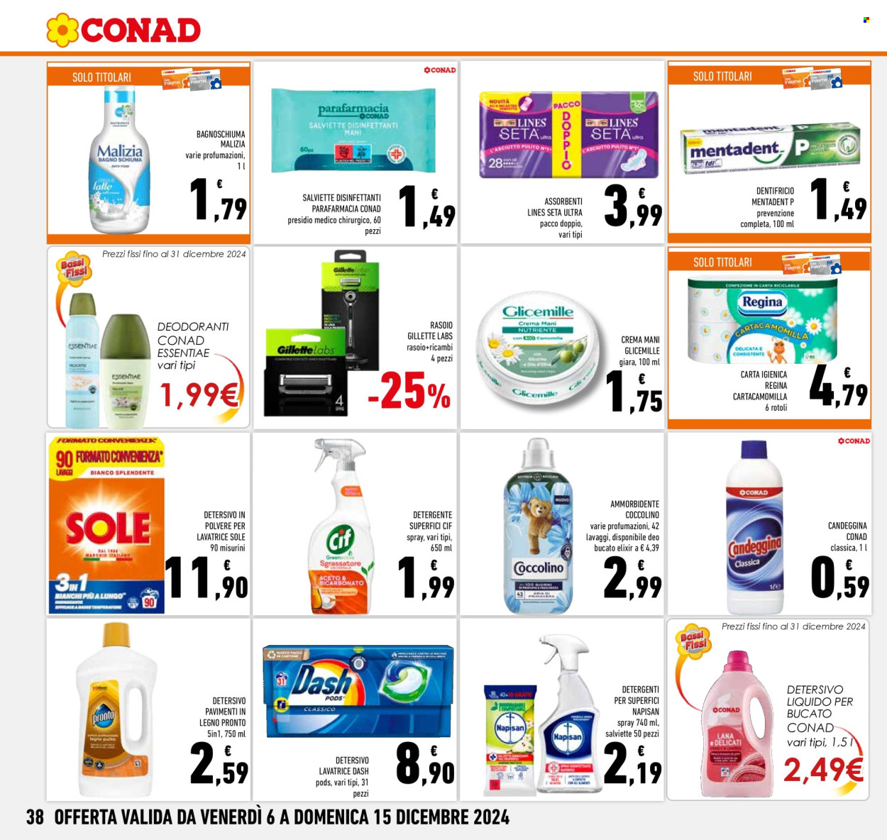 Leták Conad - 6.12.2024 - 15.12.2024. Strana 38