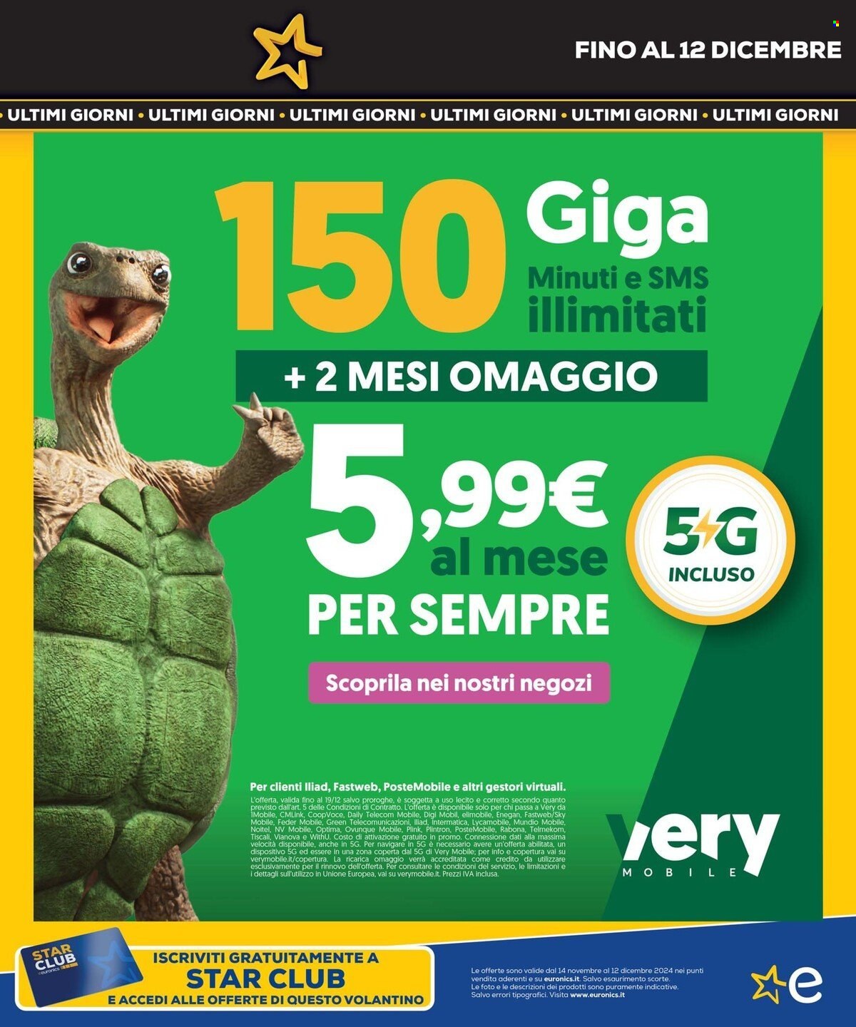 Volantino Euronics - 3/12/2024 - 12/12/2024. Pagina 7
