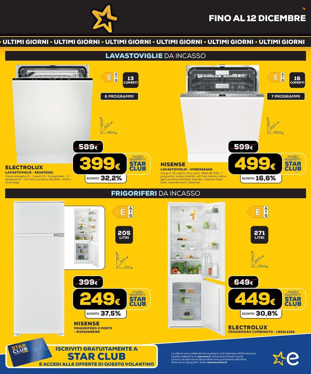 Volantino Euronics - 3/12/2024 - 12/12/2024. Pagina 19