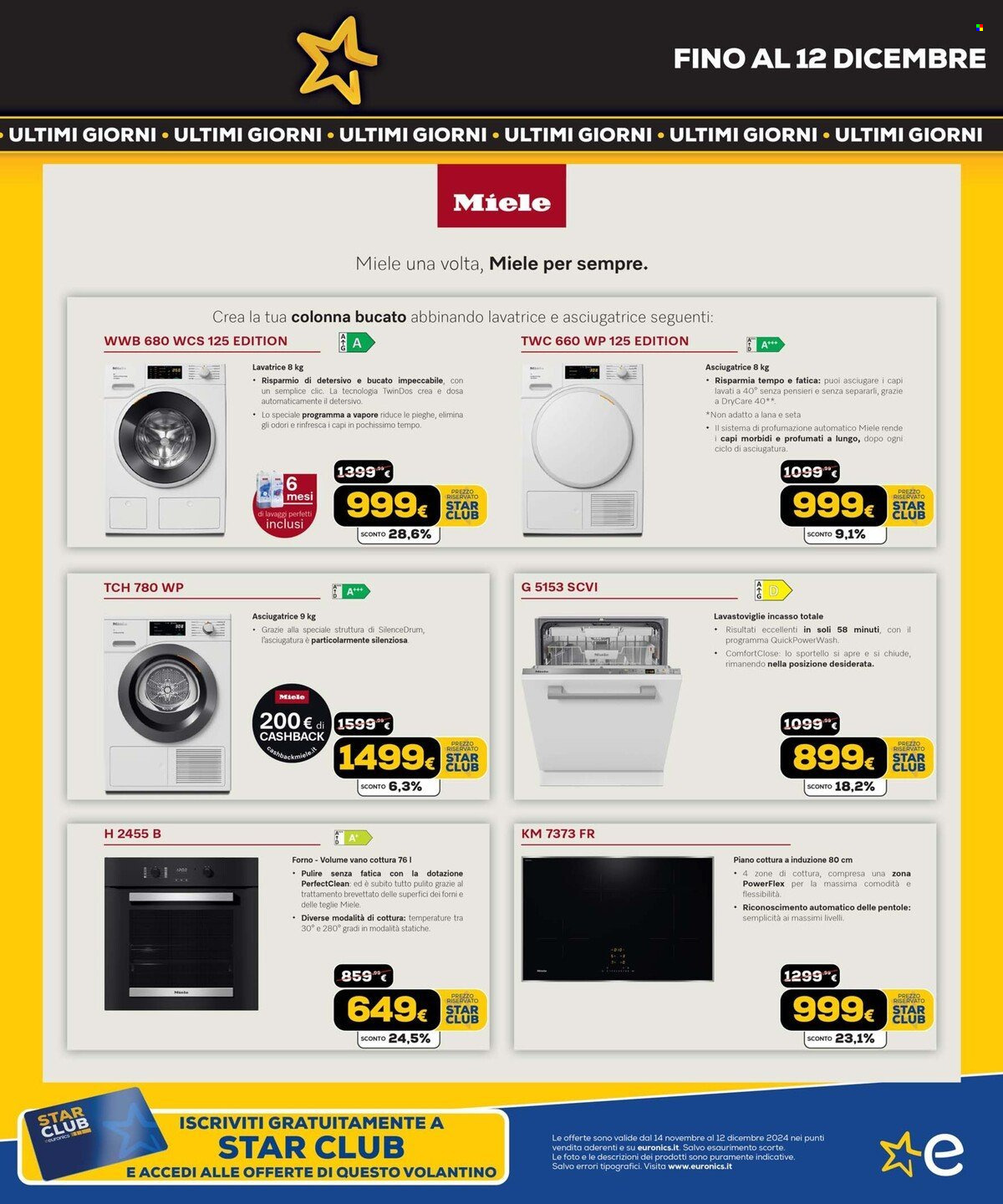 Volantino Euronics - 3/12/2024 - 12/12/2024. Pagina 21