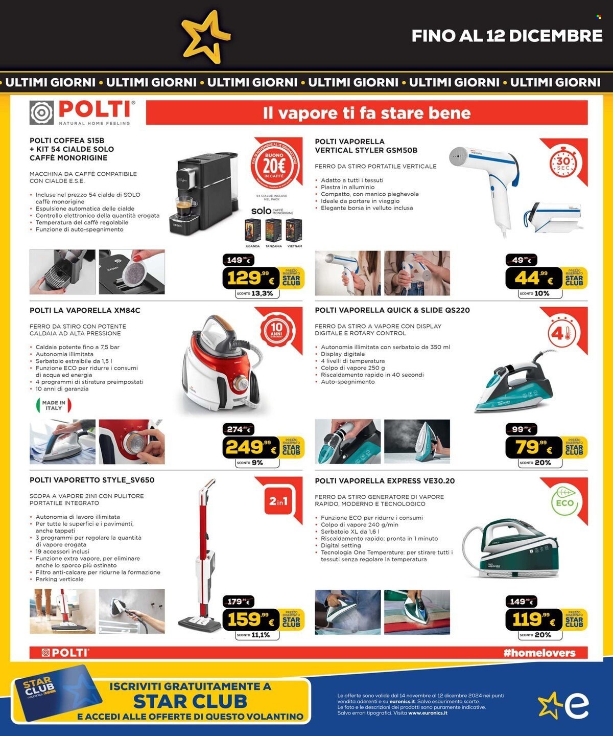 Volantino Euronics - 3/12/2024 - 12/12/2024. Pagina 35