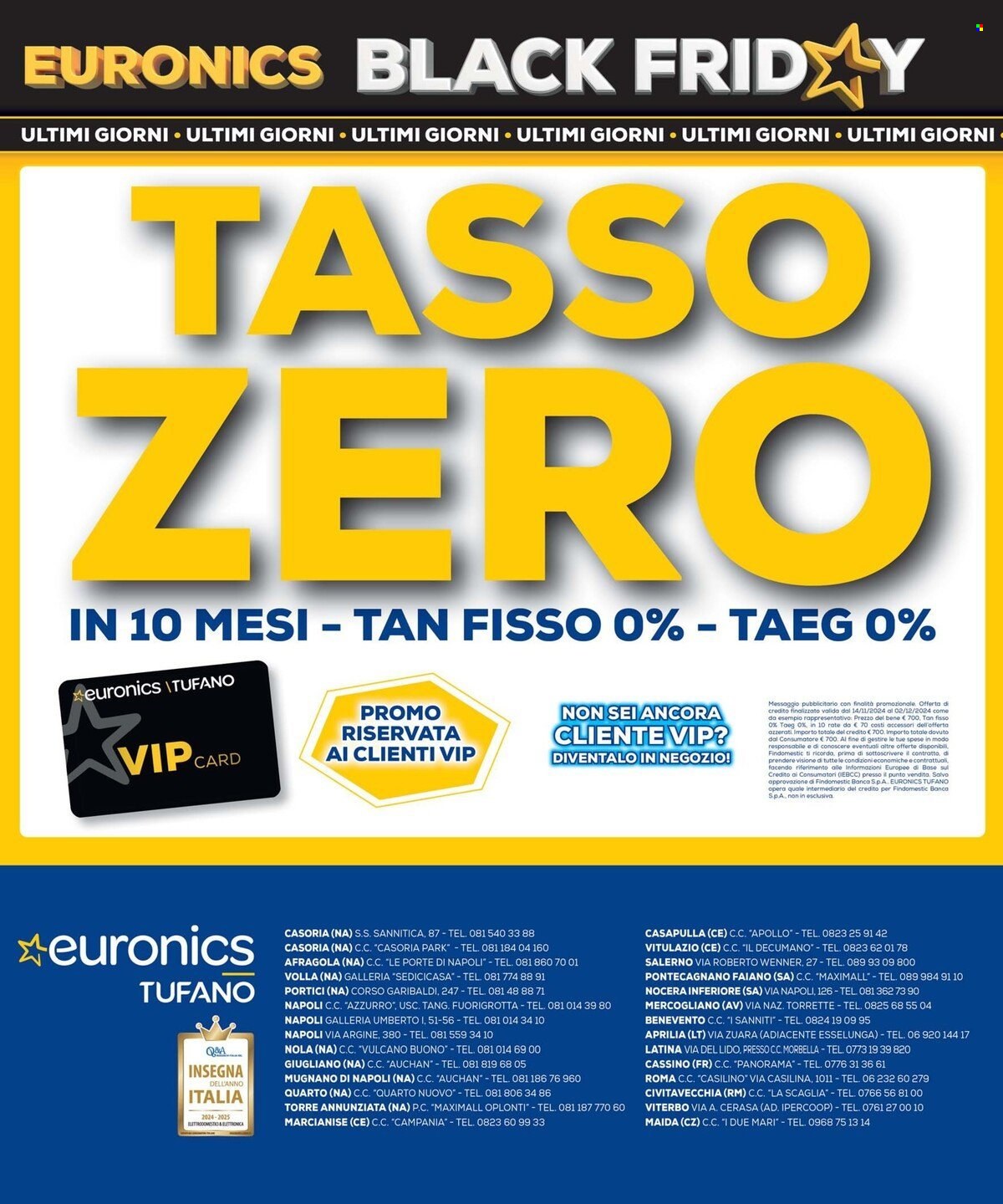 Volantino Euronics - 3/12/2024 - 12/12/2024. Pagina 36