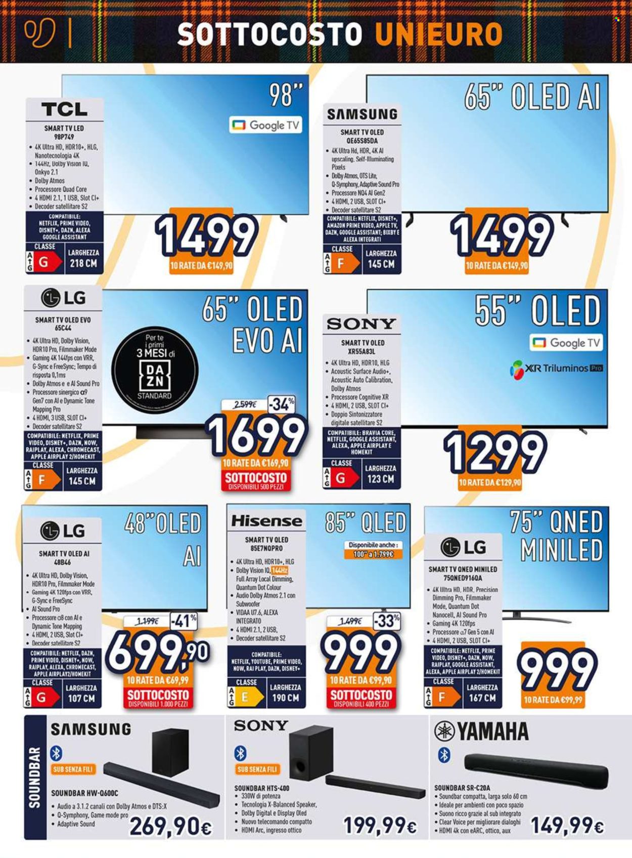 Volantino Unieuro - 6/12/2024 - 15/12/2024. Pagina 2